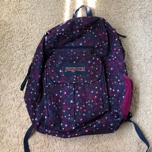 Jansport floral backpack